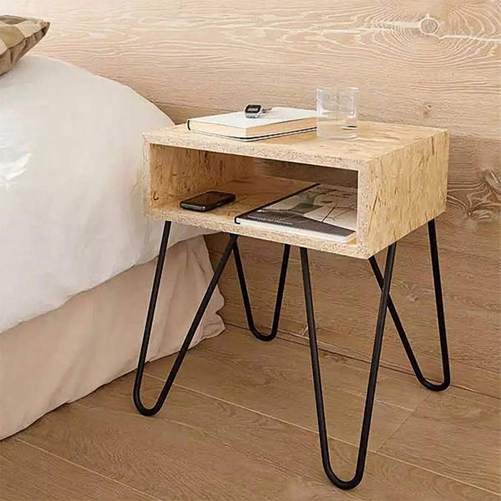Goluckyin 4er Hairpin Legs desk table legs 35cm 2 rod
