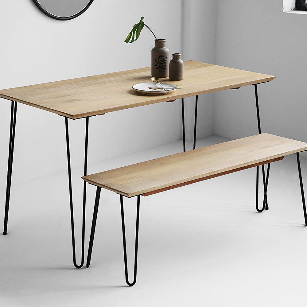 Goluckyin 4er Hairpin Legs desk table legs 40cm 2 rod