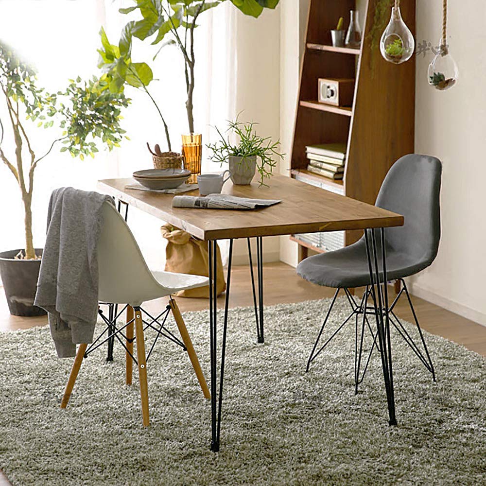 Goluckyin 4er Hairpin Legs desk table legs 61cm 3 rod