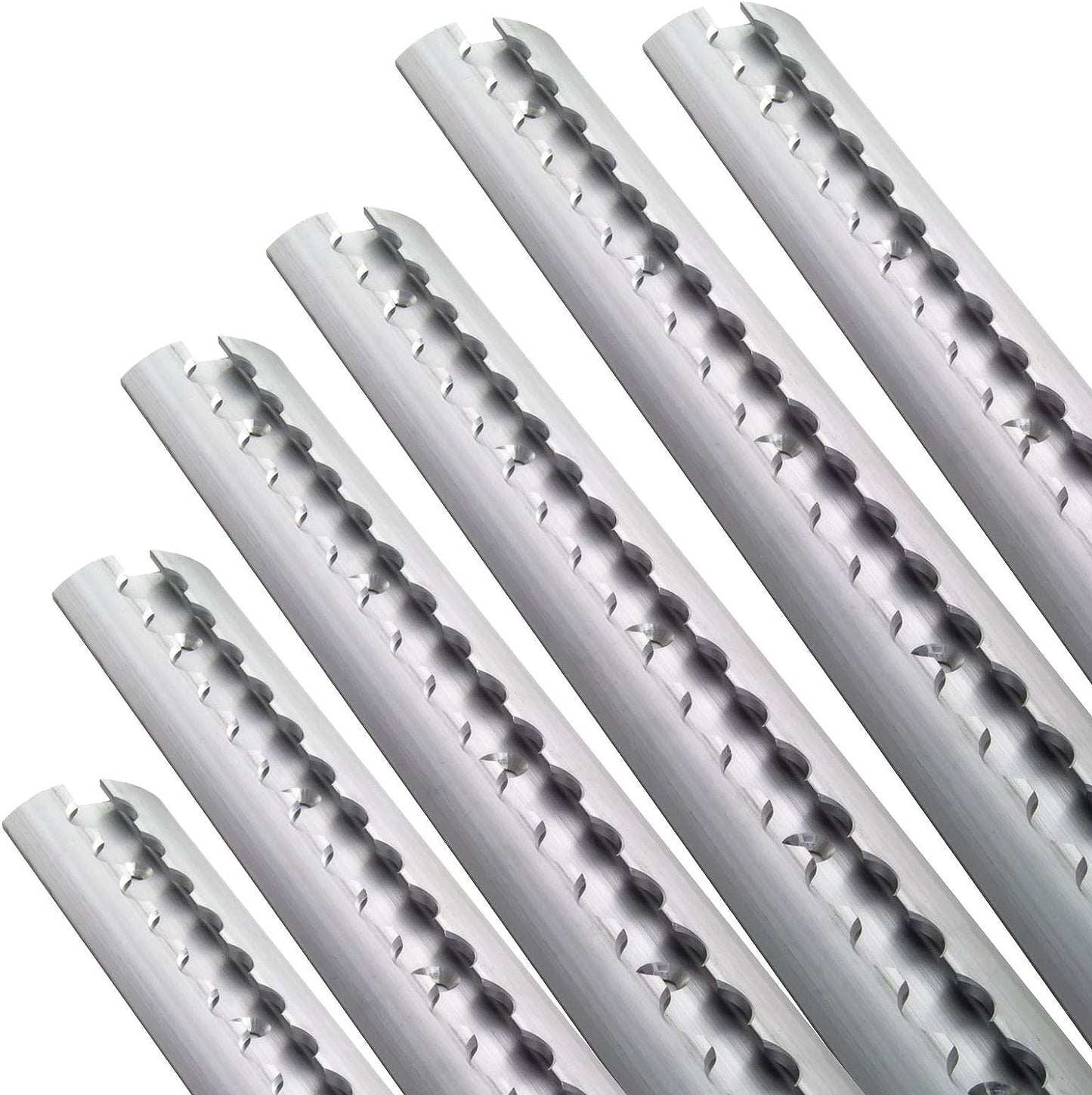 Aluminum airline rail set, semicircular shape 4 x 1m | semicircular airline rail for load securing for trucks and mobile homes | drilled lashing rail silver | lashing rail