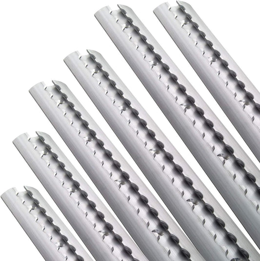 Aluminum airline rail set, semicircular shape 4 x 1m | semicircular airline rail for load securing for trucks and mobile homes | drilled lashing rail silver | lashing rail