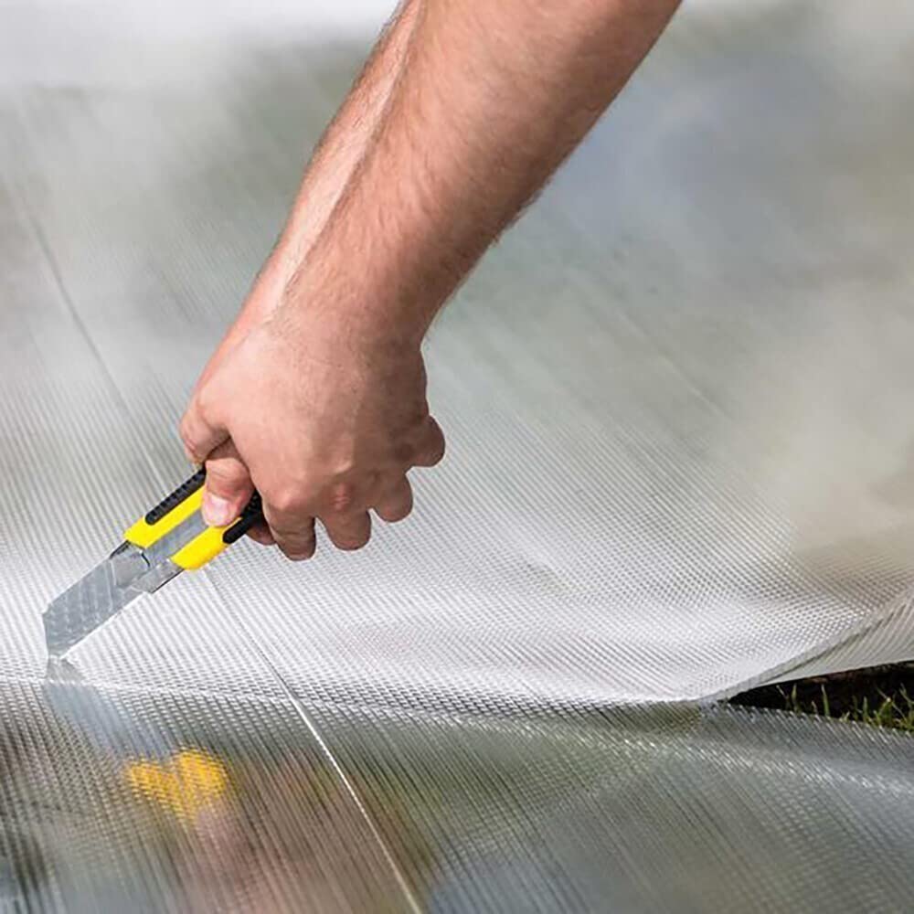 Polycarbonate hollow-wall sheets - 200 dimensions to choose from | 123.5*63.7*6cm thickness | UV-resistant (transparent)|shockproof double-skin sheet greenhouse panel multi-wall panels