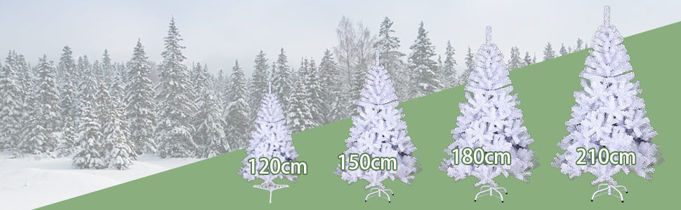Christmas Tree Artificial Tree with Stand, Xmas Home Décor