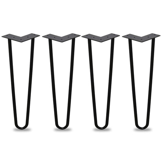 Goluckyin 4er Hairpin Legs desk table legs 30cm 2 rod